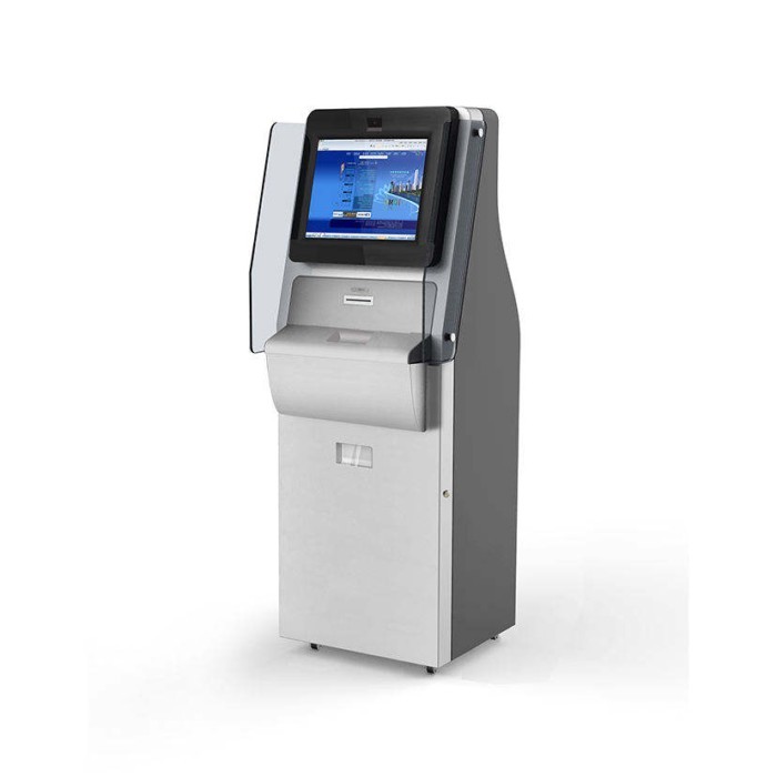 Outdoor Self Service Bill Payment Parking Kiosk Multi Touch Screen Kiosk Cash Ragistar Bank Atm Mac