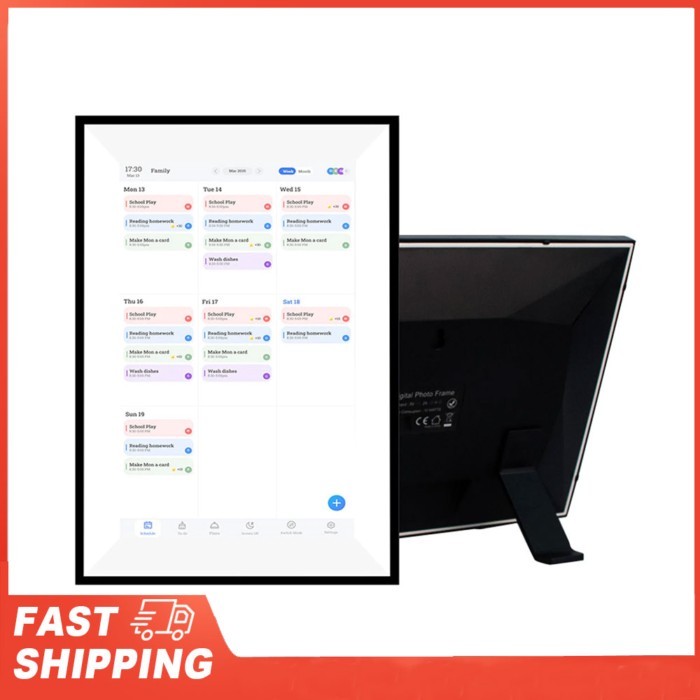 10.1inch Smart Digital Calendar Planner Smart Digital Calendar HD Touchscreen Family Planner with S
