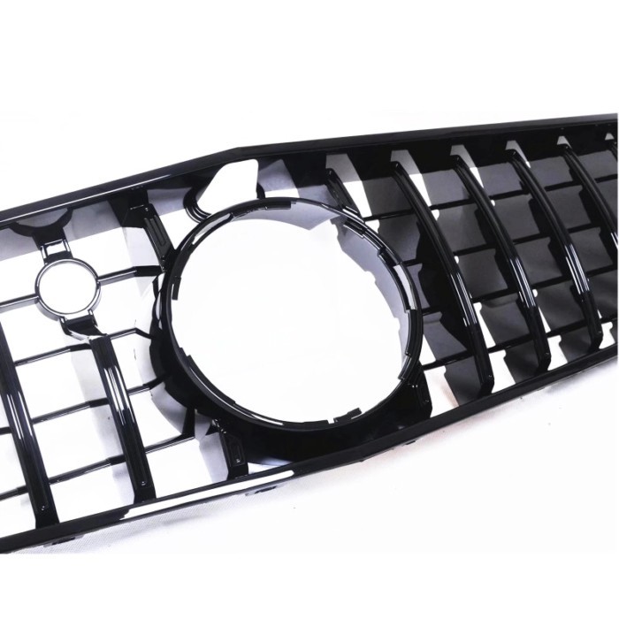 Front Grille Grill Upper Replacement Bumper Hood Mesh Auto Kit For Mercedes Benz W217 Coupe S63 AMG