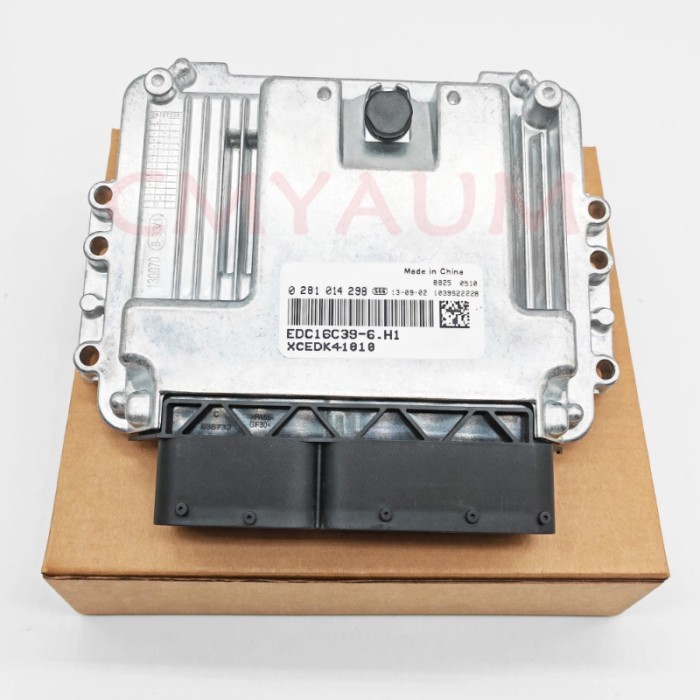 0281014298 EDC16 Engine Computer Board ECU Electronic Control Unit For H1 Pickup