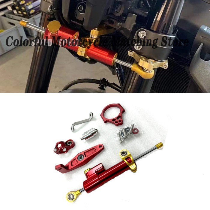 XSR900 Xsr900 Motorcycle Steering Stabilize Damper Bracket For Yamaha XSR900 XSR 900 Xsr900 xsr 900