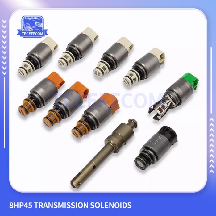 8HP45 Transmission Solenoids for BMW X3 X1 Audi Q7 JAGUAR LAND ROVER  8 Speed 2013-2017 ZF8HP45X ZF
