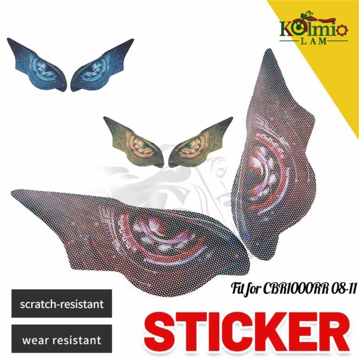 Fit for 2008 - 2011 Honda CBR1000RR Motorcycle Headlight Protector Sticker Decal CBR 1000RR 2009 20