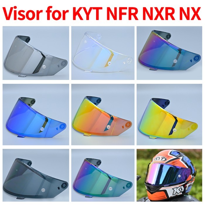 nfr Helmet Visor Shield Lens for KYT NFR NXR NX Full Face Helmet Motorcycle Accessories Capacete KY