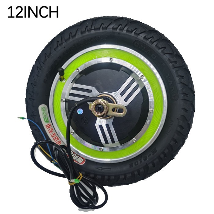 12inch Electric Bicycle Scooter Brushless Hub Motor Ebike Wheel for DIY  Bike 36V 48V 350W