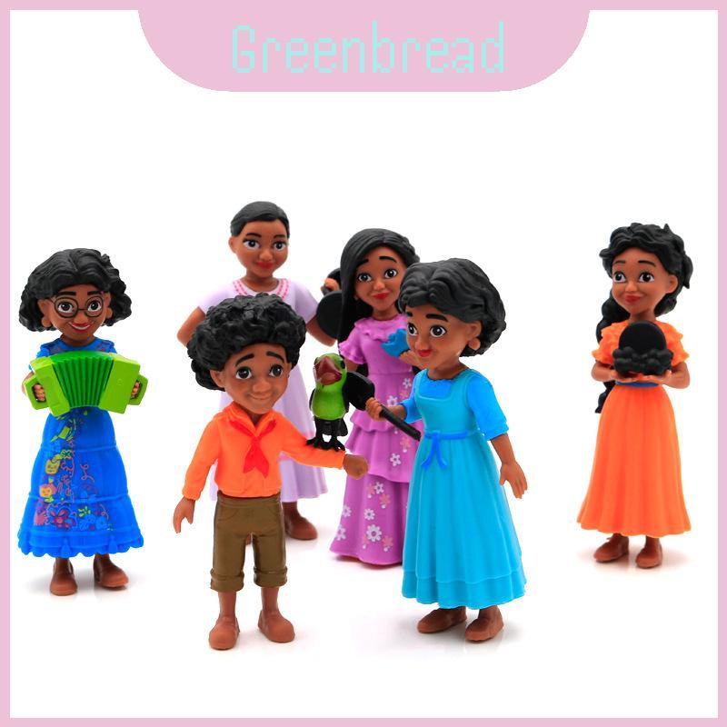 รูป Action Encanto ตุ๊กตาน่ารักของเล่นสะสมสําหรับเด็ก 6 ชุด ชิ้น