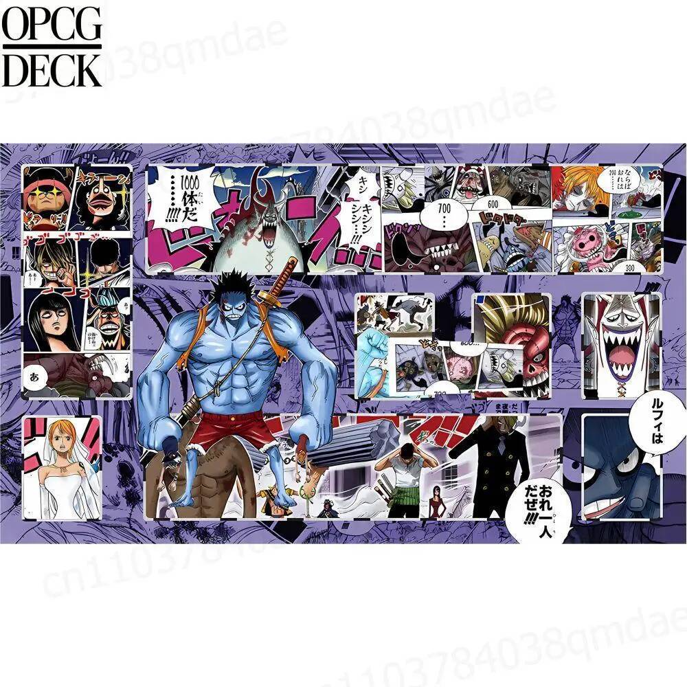One Piece Opcg Playmat การ์ดเกม Playmat Nightmare Luffy Gekko Moria อะนิเมะ Playmat คุณภาพสูงการ์ดเก
