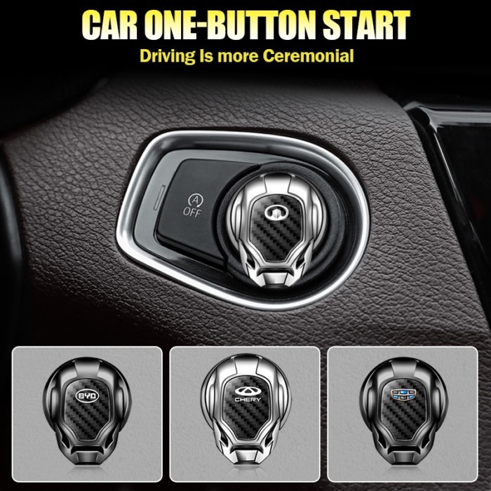 1PC Engine Ignition Start Stop Button Protective Cover for BMW M Alpina X1 X2 X3 X4 X5 X6 X7 E46 E5