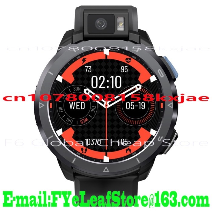 Fashion Style KOSPET Optimus 2 1.6 Inch Android 10 Smart Watch 4gb + 64gb/128gb 13mp Camera 4g Wifi