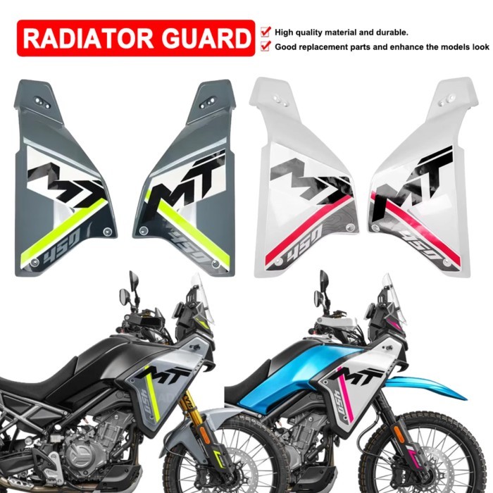 For CFMOTO 450MT Motorcycle Radiator Protection Shell For CF-MOTO 450 MT MT450 MT-450 CF450MT Water