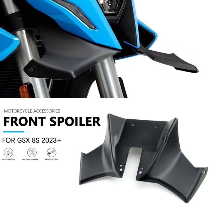 For SUZUKI GSX-8S GSX 8S GSX8S 2023 2024 NEW Front Spoiler Frontal Sport Naked Downforce Spoilers W