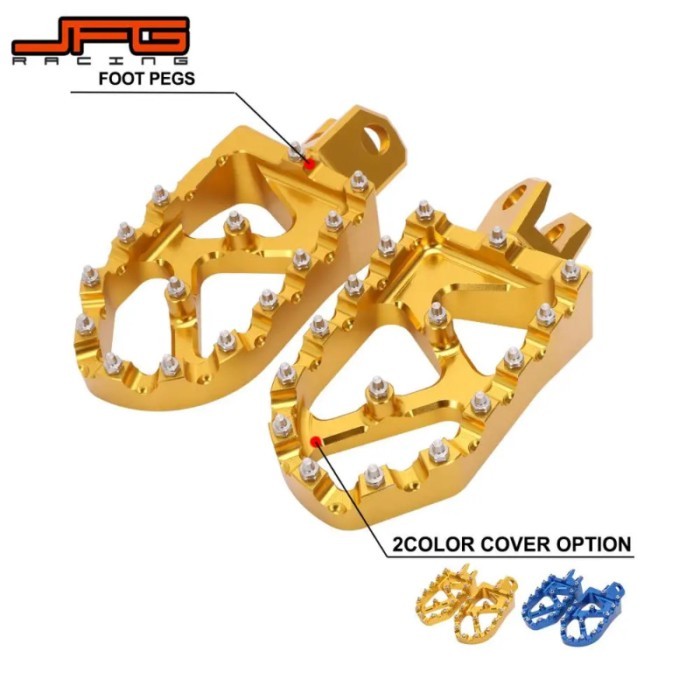 CNC Foot Pegs Pedals Rests Footpegs Footrest For Suzuki RM125 RM250 RM250Z RMX250 DRZ400 DRZ400E DR