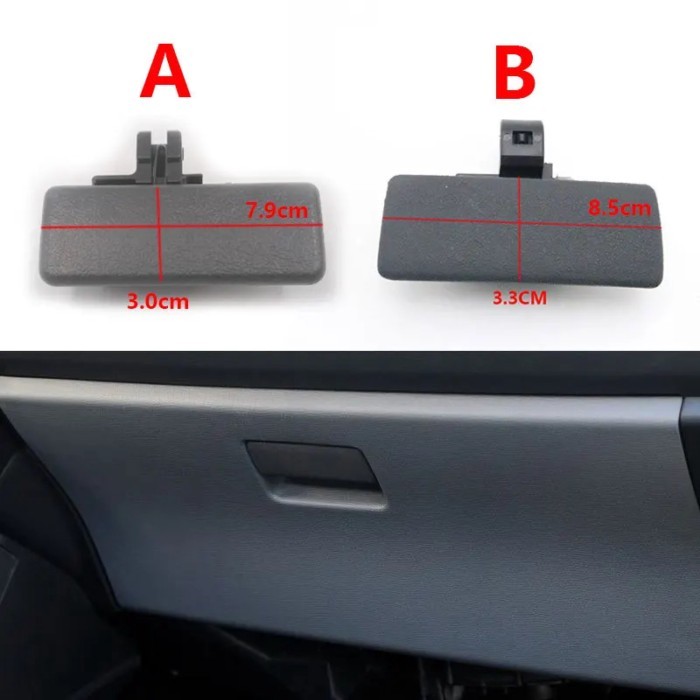For Suzuki Swift SX4 Crossover RW415 RW416 RW420 2006-2012 Car Inner Glove Box Lock Handle