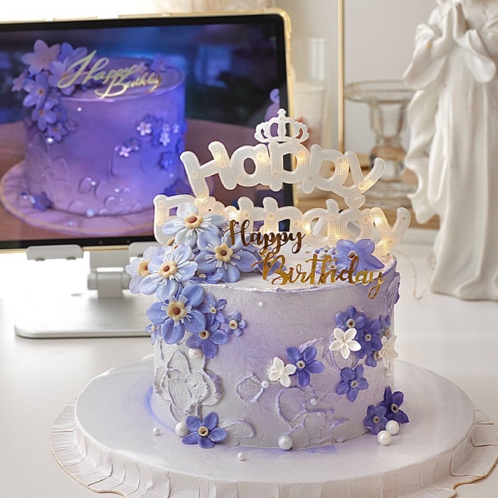 Luminous ยี่ห้อ happy day ความงามเบเกอรี่เค้กตกแต่งเครื่องประดับสาว happy day String