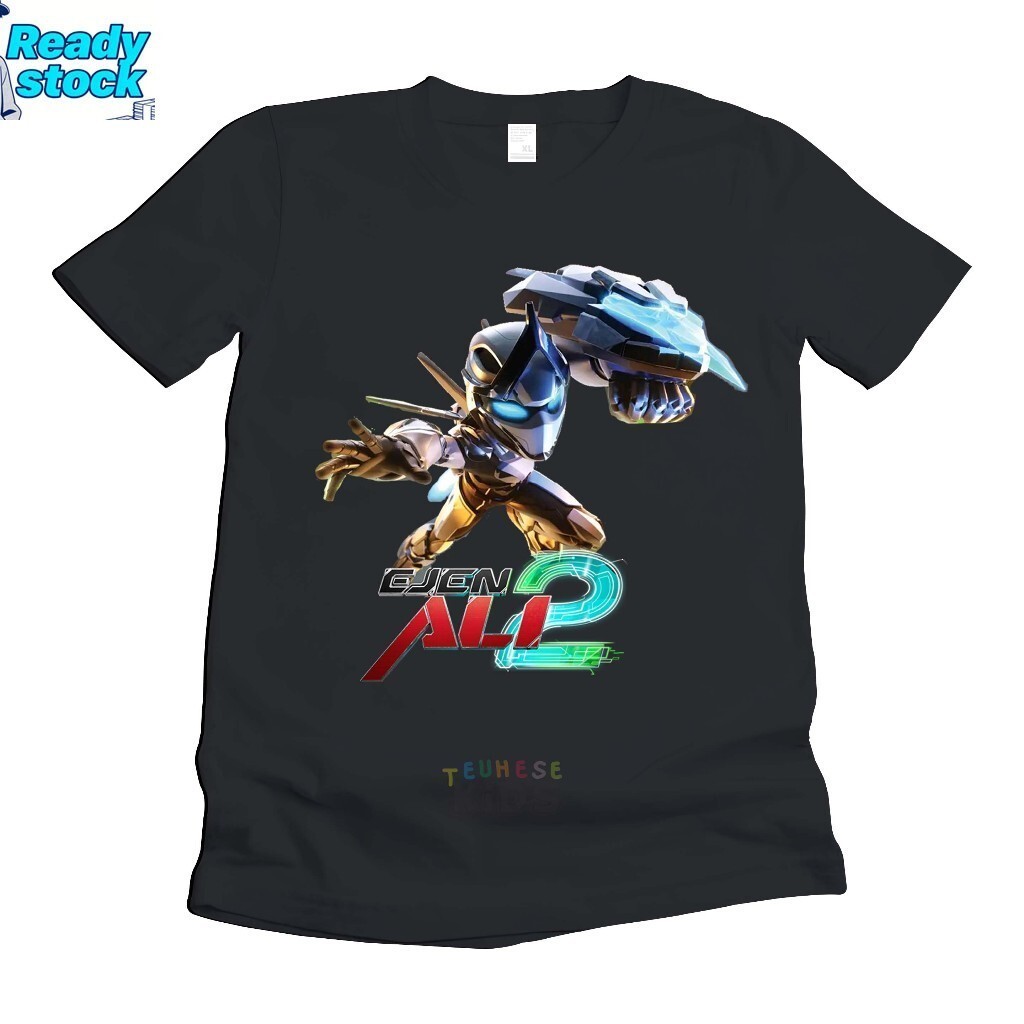 เสื้อยืดเด็กธีมตัวละครจากภาพยนตร์ "EJEN ALI THE MOVIE 2"