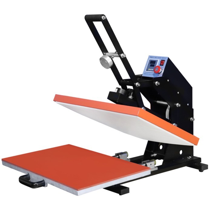 JC-5C Semi-Auto Open 40x60cm Magnetic Heat Press Machine for Printing T Shirt Cloth