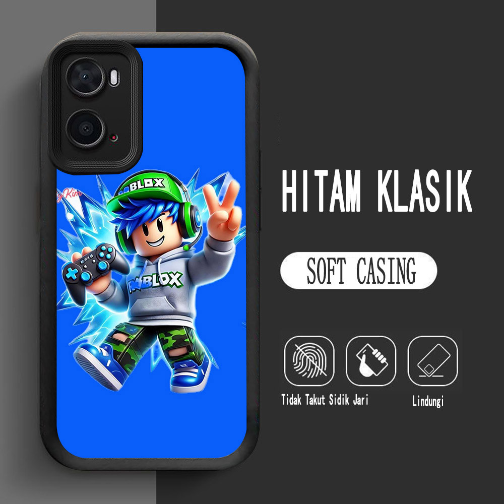 เคสสําหรับ OPPO A76 A96 A77s A57e A77 A36 A57 A57s Soft L-8 Roblox