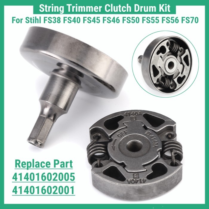 Clutch and Drum Fit STIHL FC44 FC55 FS36 FS38 FS40 FS44 FS45 FS46 FS55 FS56 FS70 HL45 KM55 Grass Tr