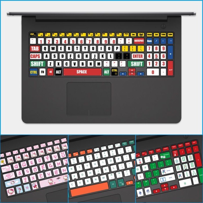 กล่องทัวร์ Dell G3-3590 G5-532 G7 G15-5520 5530 ซ่อมสติ๊กเกอร์แป้นพิมพ์โน้ตบุ๊ก