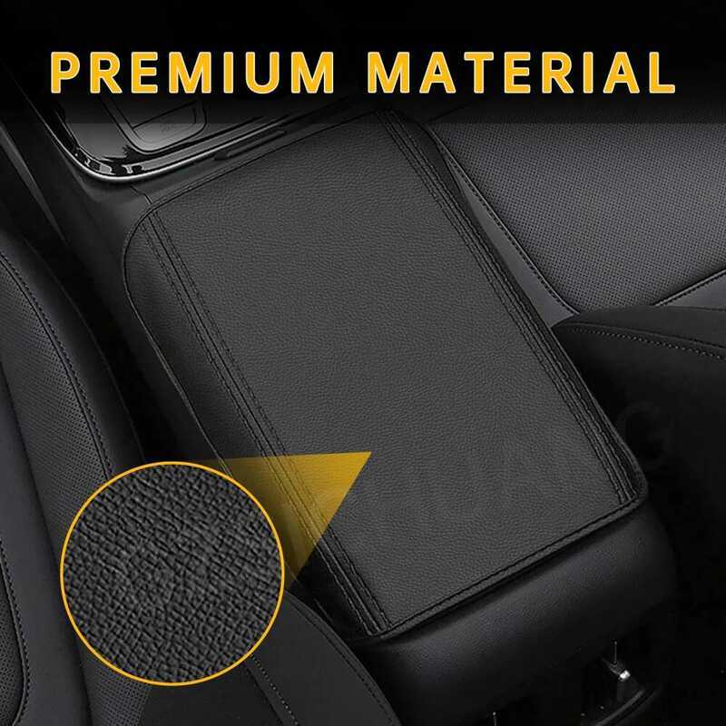 ▥ For Hyundai Tucson Nx4 2022 2023 Cover Leather Center Control Armrest Box Pad Protector Car I