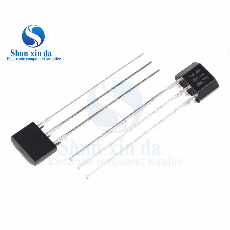 100PCS 41F SH41 SS41F S41 OH41 SH41 S41 0H41 SS41 TO-92UA DIP Low-cost Digital Bi Hall-effect Sensor