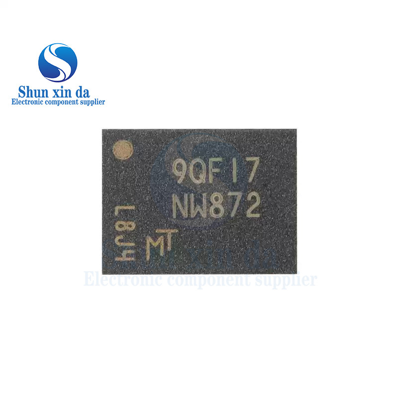 5PCS MT29F1G01ABAFDWB-IT:F NW872 UPDFN-8 1Gbit 2.7V - 3.6V MT29F1G01ABFDWB SMD SPI NAND แฟลชหน่วยควา
