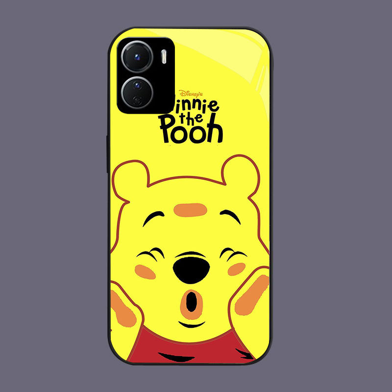 HW-38 Winnie the Pooh แก้วแก้วสําหรับ VIVO iQOO Y01 Y15S U5X Z9X Y56 Y17S Y36i Y27S Y36 Y15A Y16 5G
