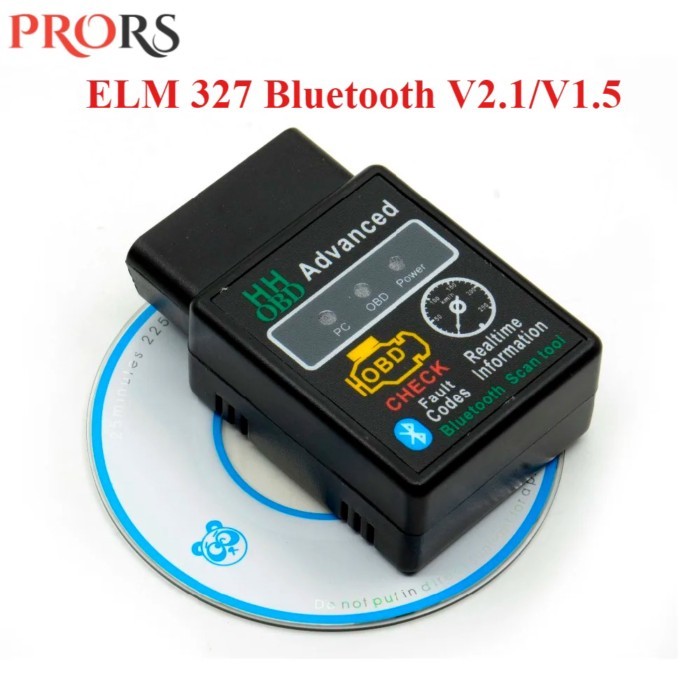 Newest HH OBD ELM327 V2.1/V1.5 Bluetooth OBD Car Diagnostic Tool Code Reader for Android/Windows/IO