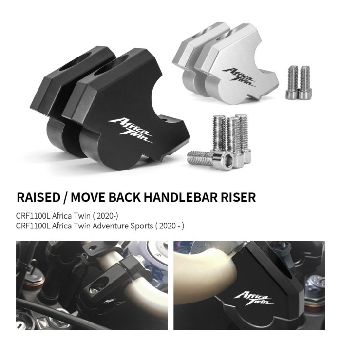 For HONDA CRF1100L Africa Twin, CRF 1100 L Africa Twin Adventure Sports Handle Lifter Handlebar Ris