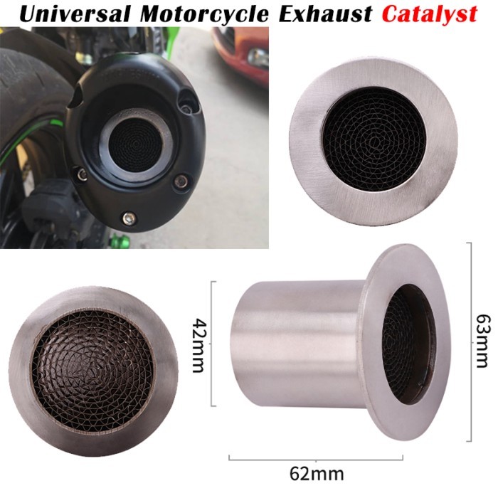 For Two Brothers Universal Motorcycle Exhaust System Catalyst Catalytic Moto Muffler DB Silencer Si