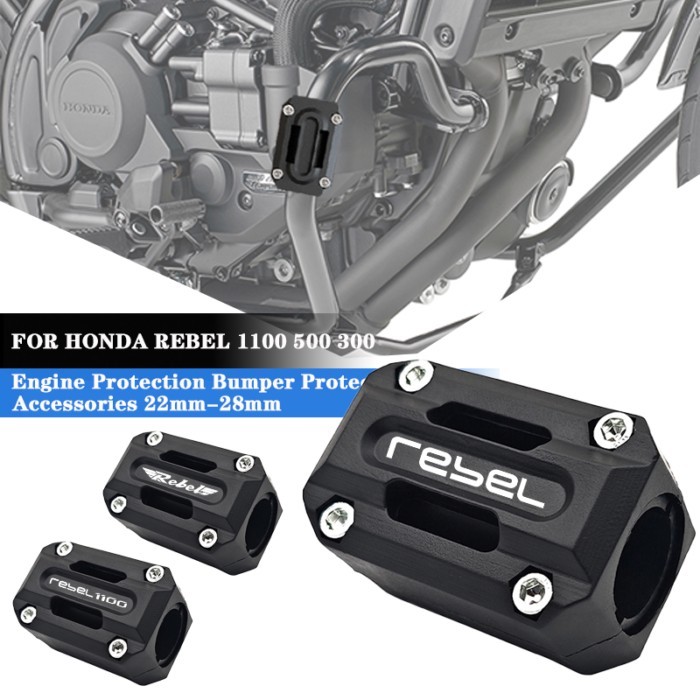 For HONDA REBEL 500 1100 300 CMX500 300 1100 REBEL1100 CMX1100 CMX300 Engine Protection Bumper Prot