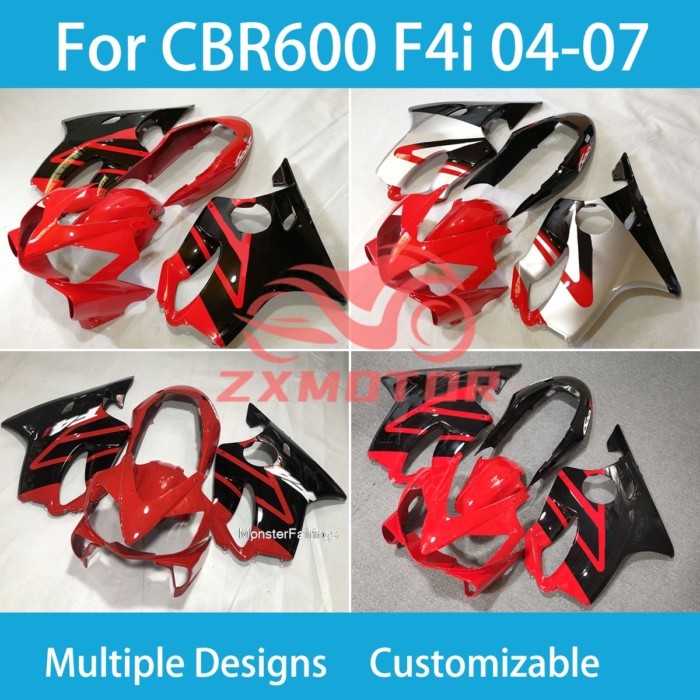 Perfect Fit Fairings CBR600F4i 2004 2005 2006 2007 Bodywork Rebuil Fairing Kit for Honda CBR600 F4i