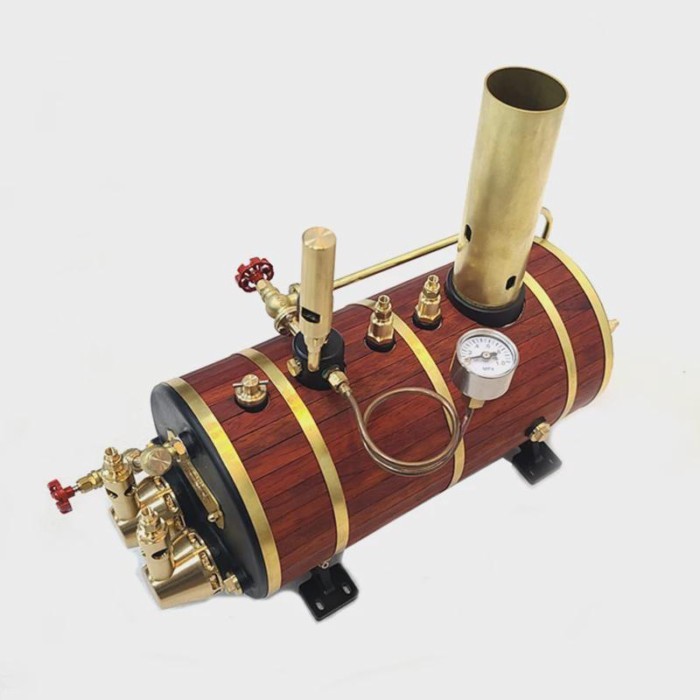KACIO Boiler Steam Engine Model High-efficiency Pure Copper Boiler Steam Engine Model for Special S
