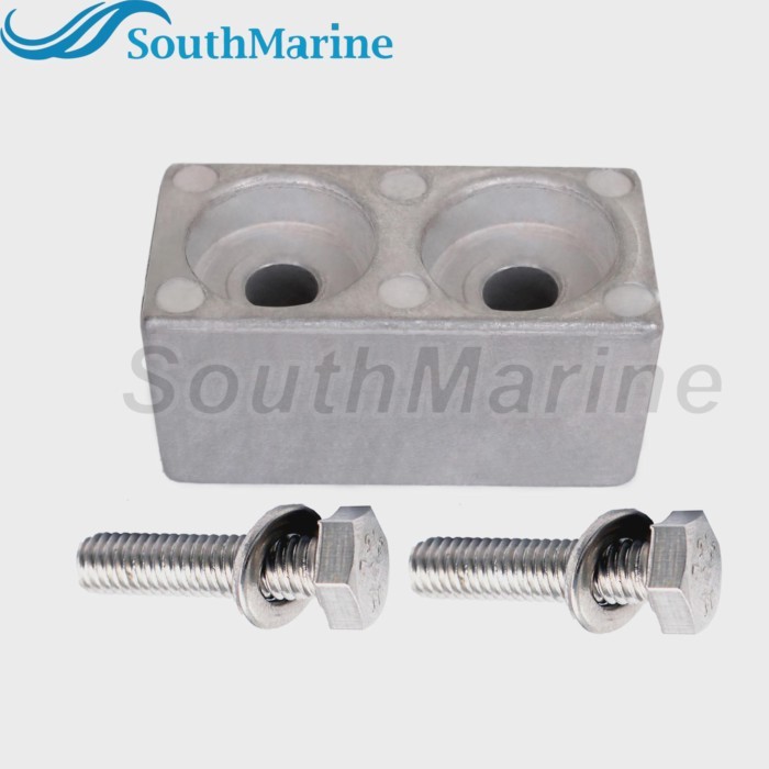 Outboard Motor 6E5-45251-00 Bracket Anode for Yamaha Boat Engine 115HP 150HP 175HP 200HP 225HP 220H