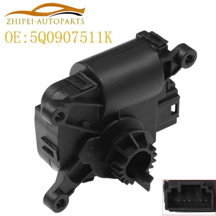 5Q0907511K HVAC Heater Air Blend Door Actuator Car H604-6005 94187372 For 2017-2019 Volkswagen Golf