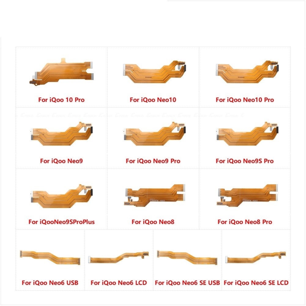 Lcd หลักเมนบอร์ดการเชื่อมต่อ Flex Cable Parts สําหรับ Vivo iQoo 10 Neo10 Neo9 Neo9S Neo8 Neo6 SE Pro