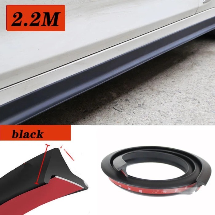Universal 6D Carbon Door Stripes Lip Splitter For Bmw E90 E39 E46 E91 F30 G20 E60 F11 F10 F07 G30 E