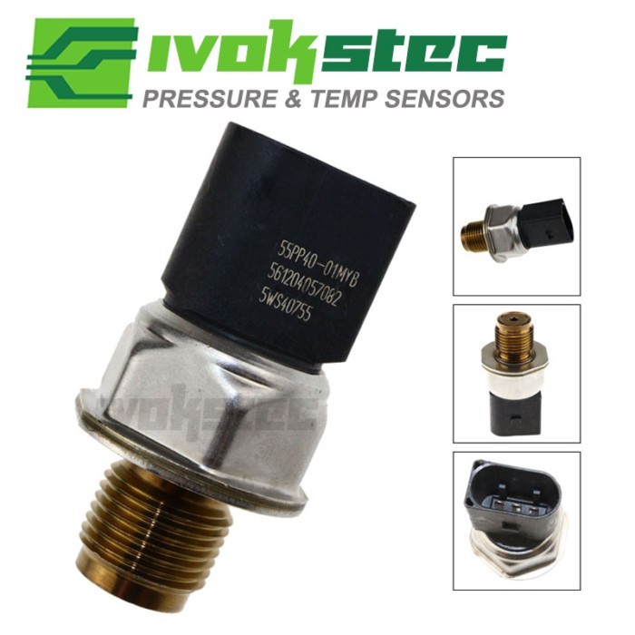 Sale Fuel Rail High Pressure Sensor 55PP40-01 5WS40755 BK2Q-9D280-AB For Ford Transit MK7 MK8 Tourn