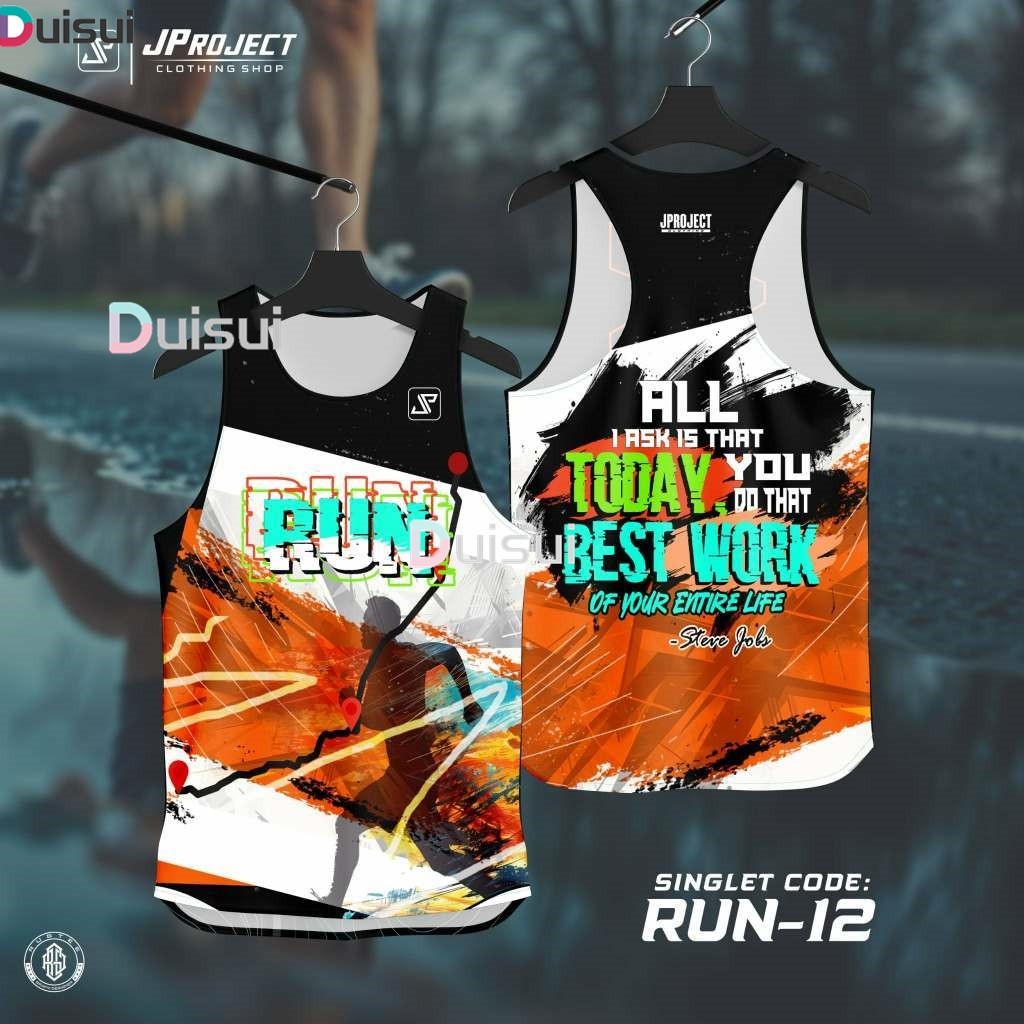 RUNNING SINGLET DESIGN RUN-12