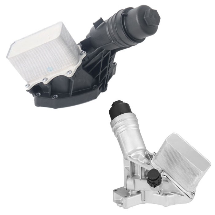 Car Accessories Engine coolant oil cooler plastic or aluminum 11428583895 for BMW G38 G12 engine B5