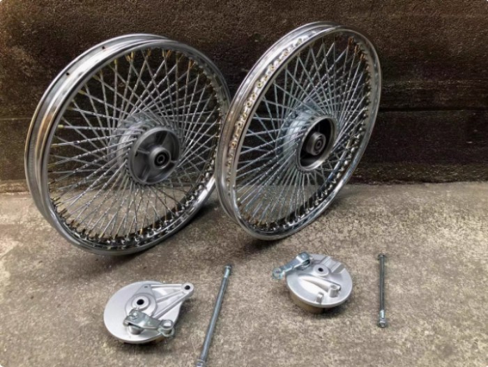 DY100 DAYUN 110 JIALING JH70 WIN Front Rear 72 Spokes Motorcycle Wheel Rims