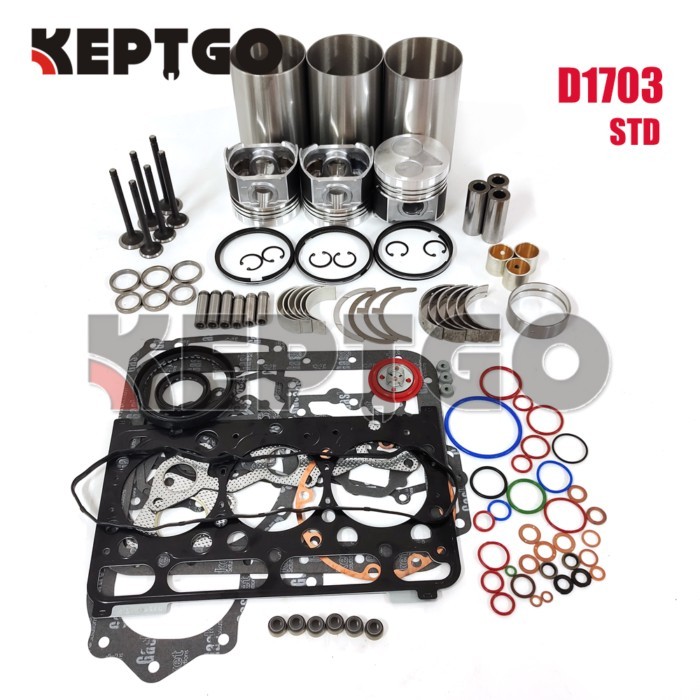 STD Overhaul rebuild Kit for Kubota D1703 D1703E engine