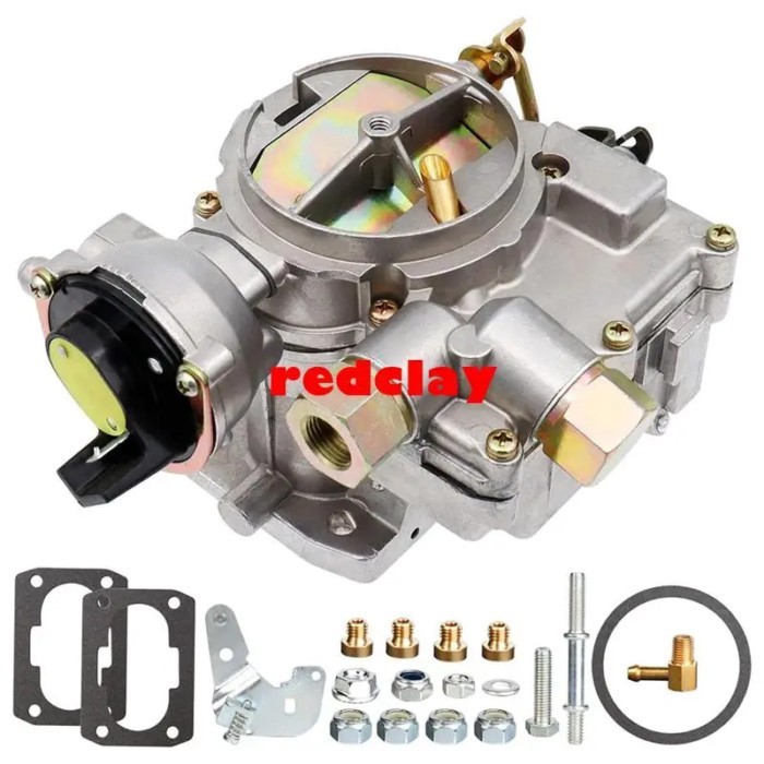 Marine Carb Carburetor For Mercruiser 2.5/3.0L 4 CYL Engines W/Long Link Jets&Gaskets 3310-864940A0