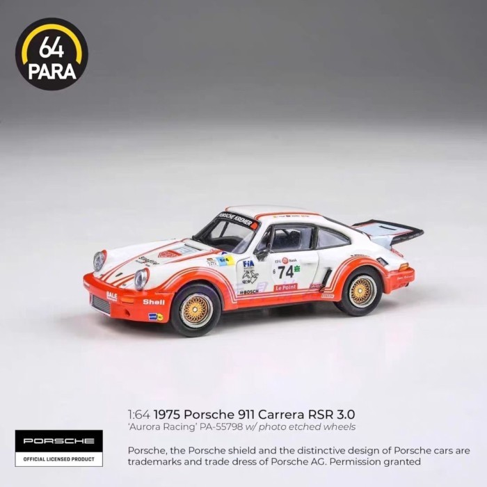 PARA64 1/64 1974 Porsche 911 Carrera RSR 3 Carrera
