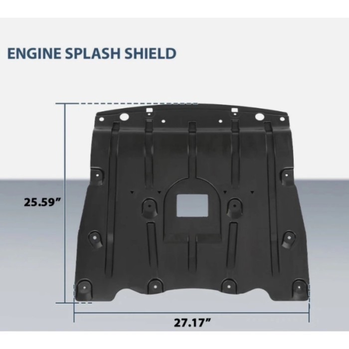 Front Engine Splash Shield 51487468804  For 2019-2025 BMW X7 X6 X5 G05 G06 G07