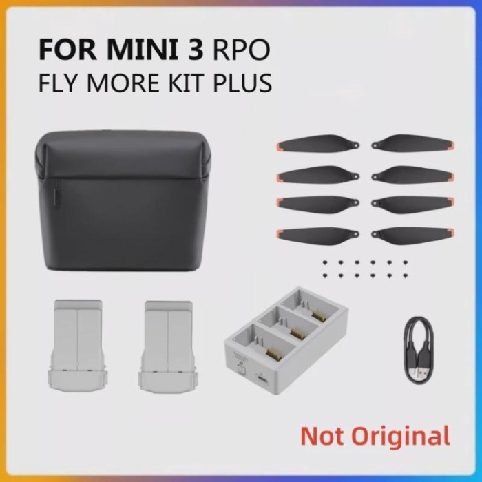 Mini 3 Pro Fly More Kit Plus / For dj MINI3 Pro 2 Intelligent Flight Batteries Three-Way Charging H