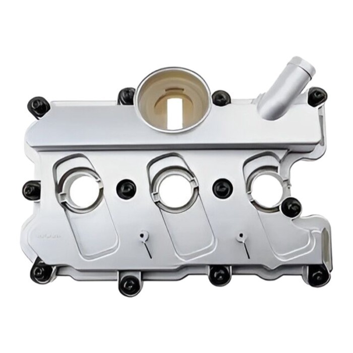 06E103471P Left Aluminum Engine Valve Cover For Audi A6L 4Z8 C6 2.8 FSI 3.0 TFSI A8L 4E8 2.8 FSI  v