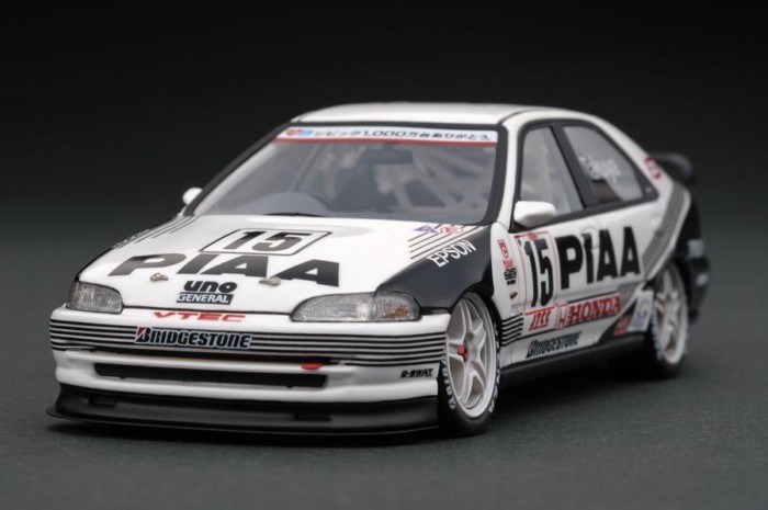 1/43 IG0415 รถรุ่น PIAA Honda Civic 1995 (#15) JTC Racing Out Of Print