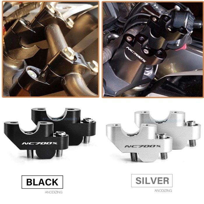 For Honda NC700X NC 700 X 700x NC700 X NC750X NC750S NC700SMotorcycle Accessories Handlebar Riser C