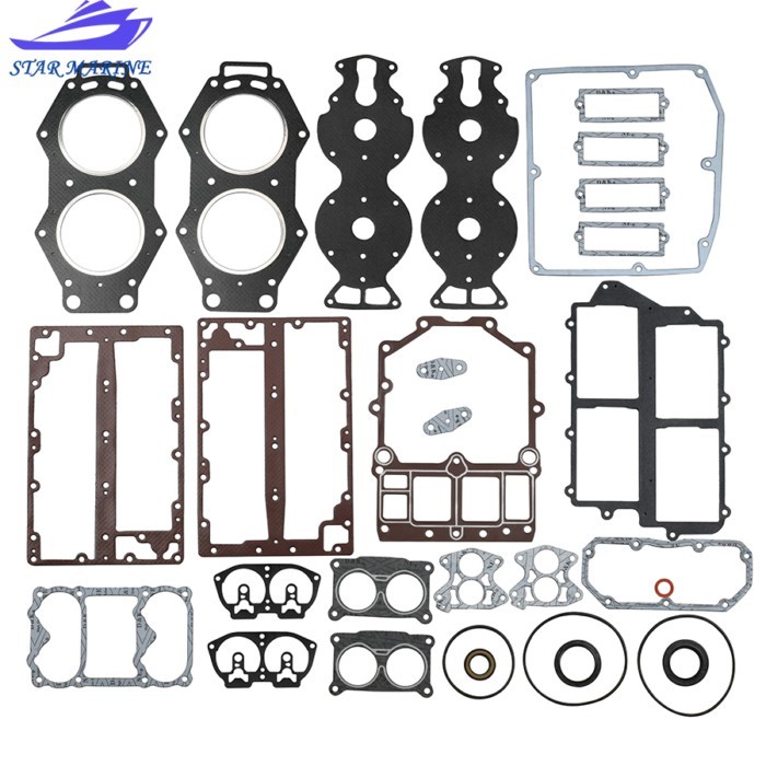 6E5-W0001-01 Power Head Gasket Kit For Yamaha 2T Outboard Motor V4 115-130HP 6E5-W0001-A2 6F3-W0001